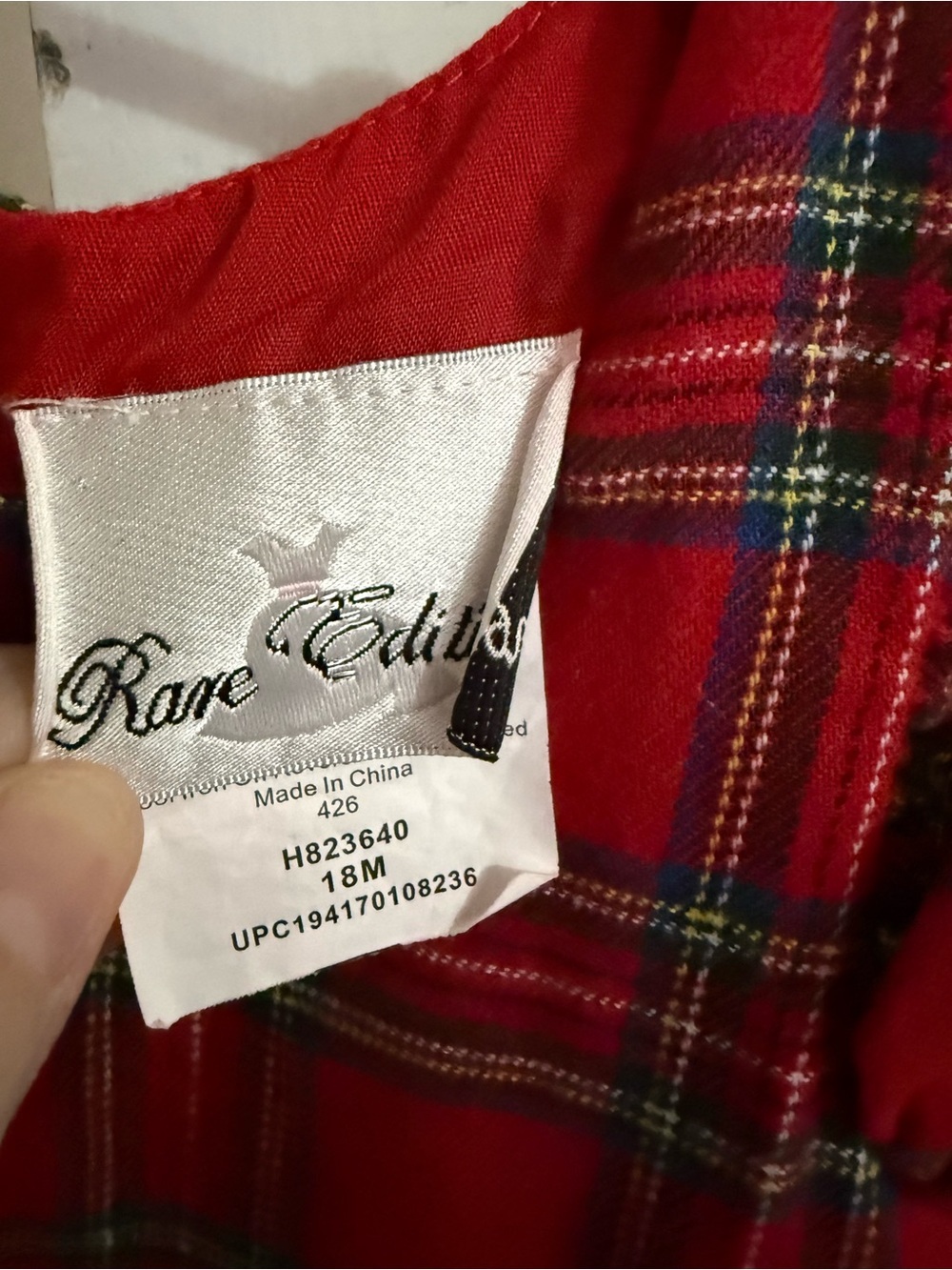 Rare Editions Rudolph Dress - Picture 6 of 6